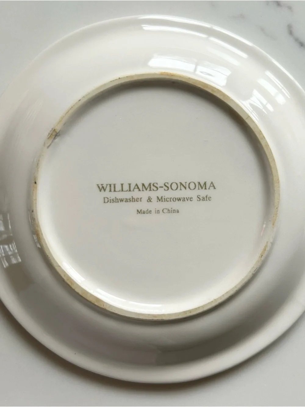 Williams Sonoma Cream Ceramic Plates Cheese Theme Set of 5 Cocktail Party